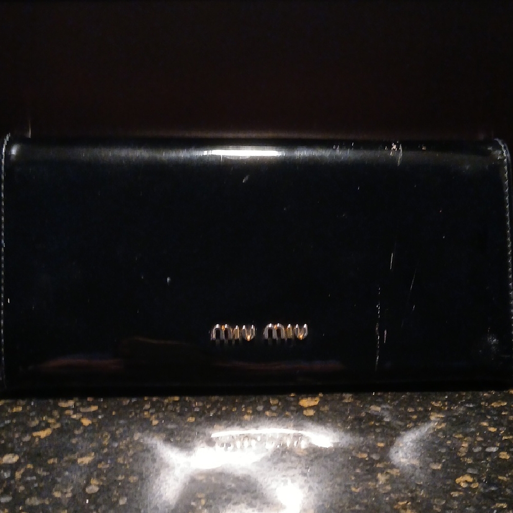 Miu Miu Black Wallet